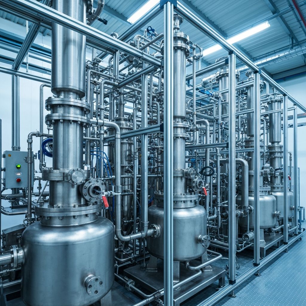 Proceso de desorción industrial